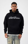 CALLIGRAPHY HOODIE | Zwart