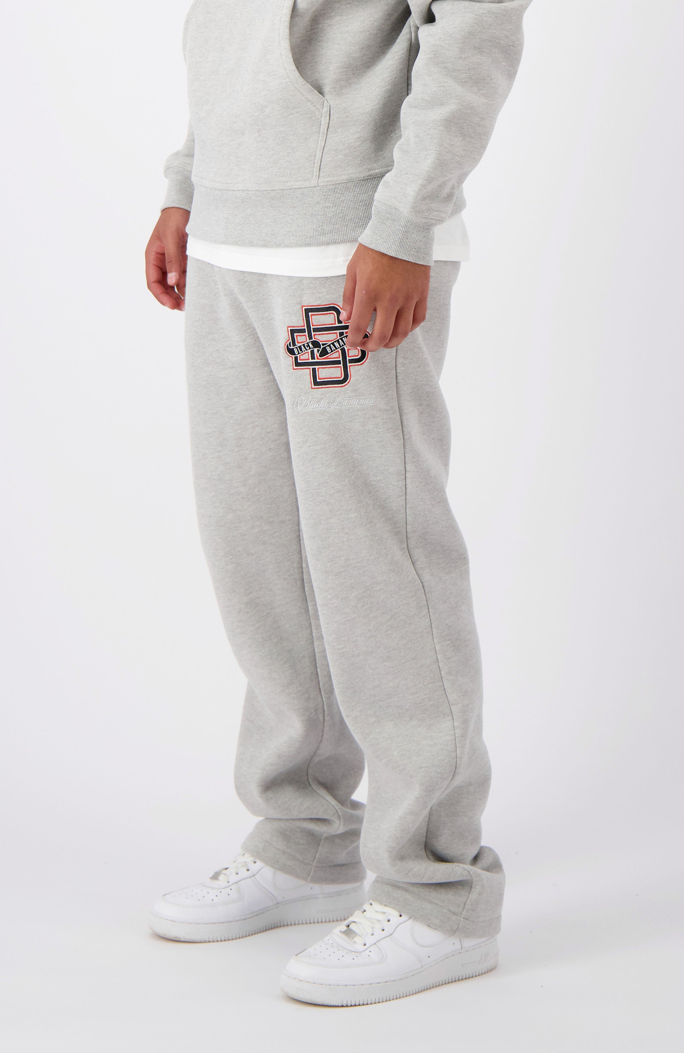 CITY SWEATPANTS | Grijs gemêleerd