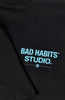 BAD HABITS STUDIO. T-SHIRT | Zwart