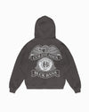 COLD CASES WASHED HOODIE | Grijs