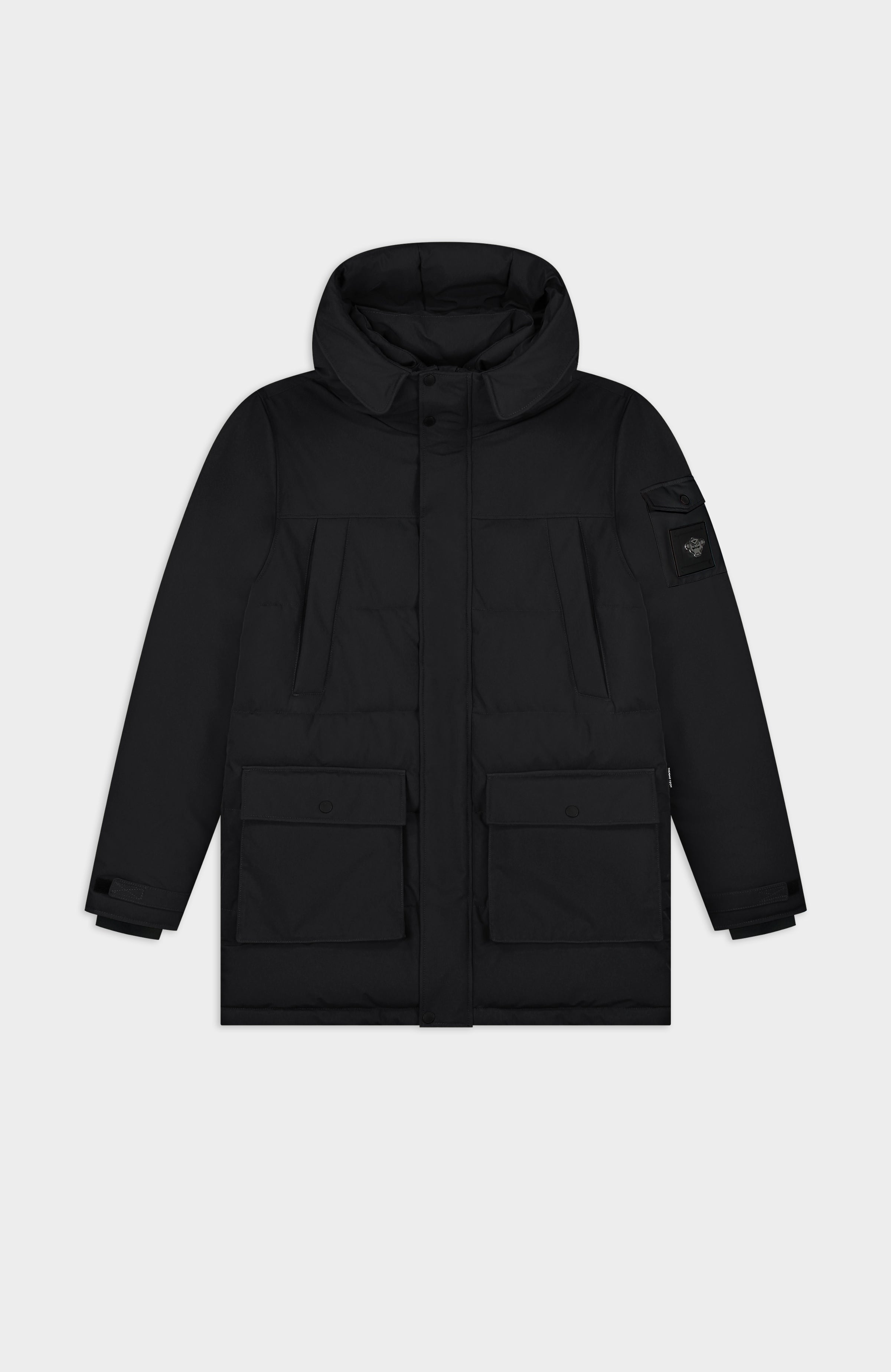 COMMANDER PARKA JACKET | Zwart
