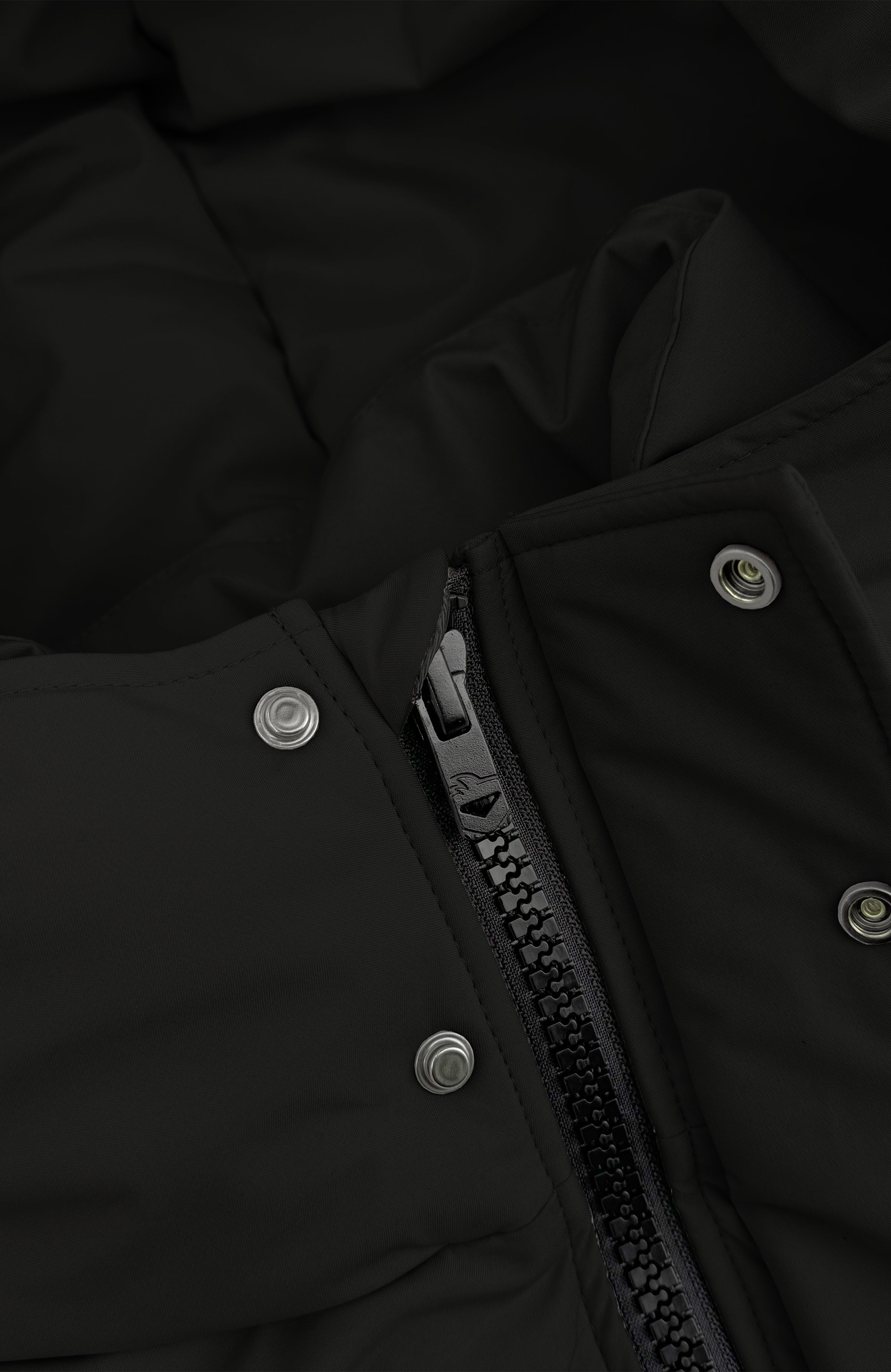 COMMANDER PARKA JACKET | Zwart
