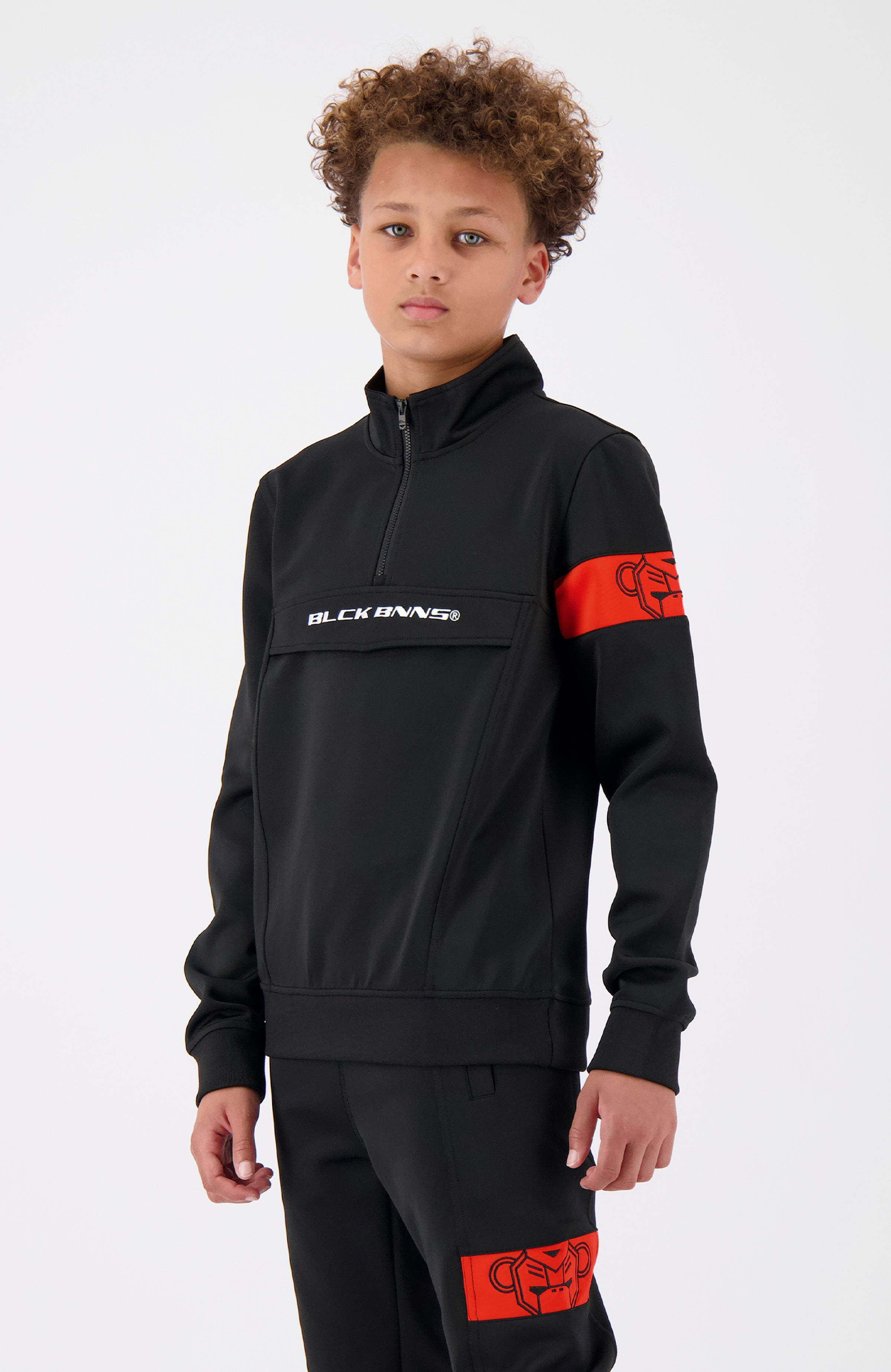 JR. COMMANDER TRACKTOP | Zwart