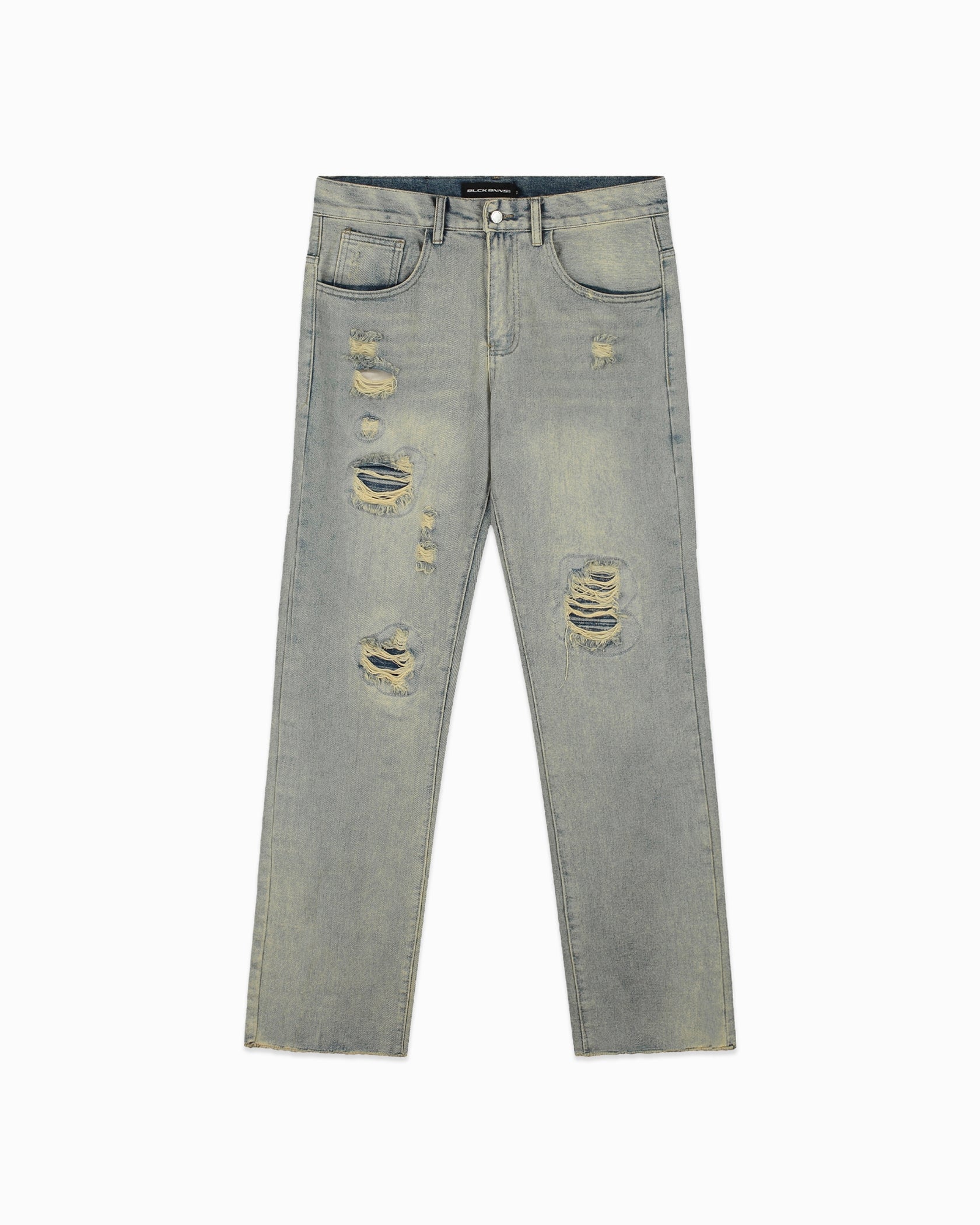DISTRESSED DENIM | Blauw