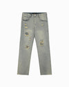 DISTRESSED DENIM | Blauw