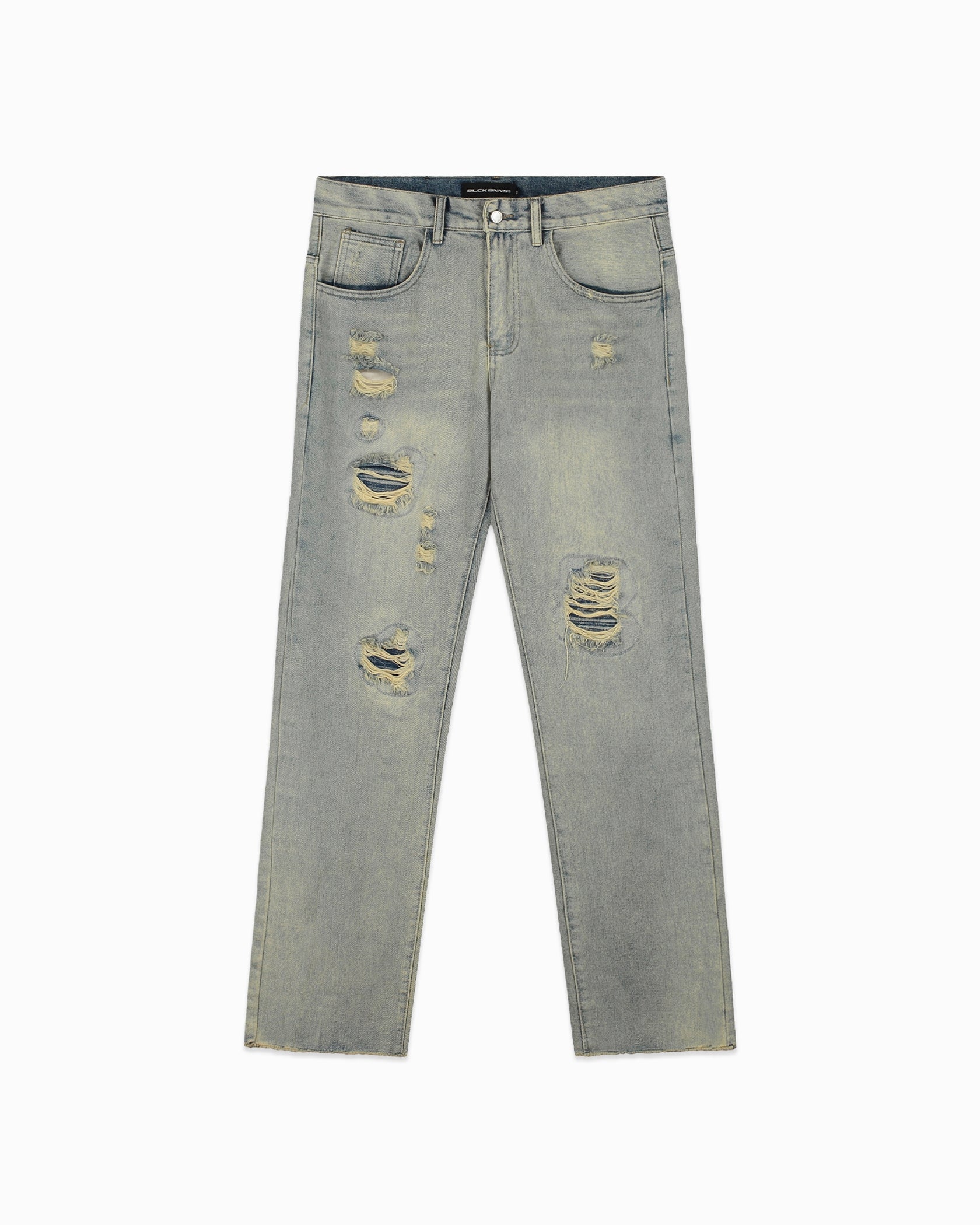 DISTRESSED DENIM | Blauw