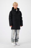 JR. PARKA PLATE JACKET | Zwart