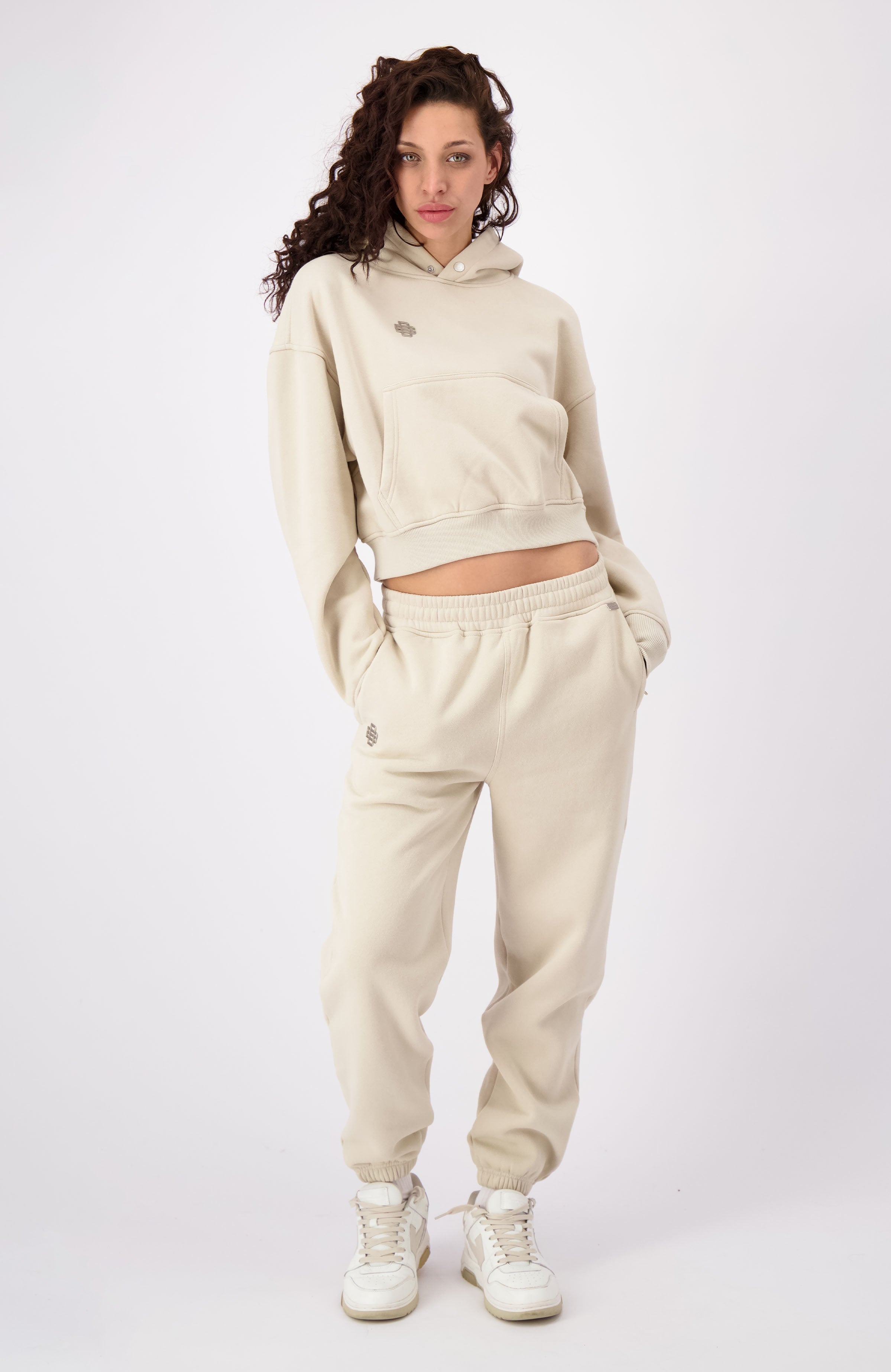 MONOGRAM HOODY | Zand