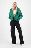 INITIAL BELT JACKET | Groen