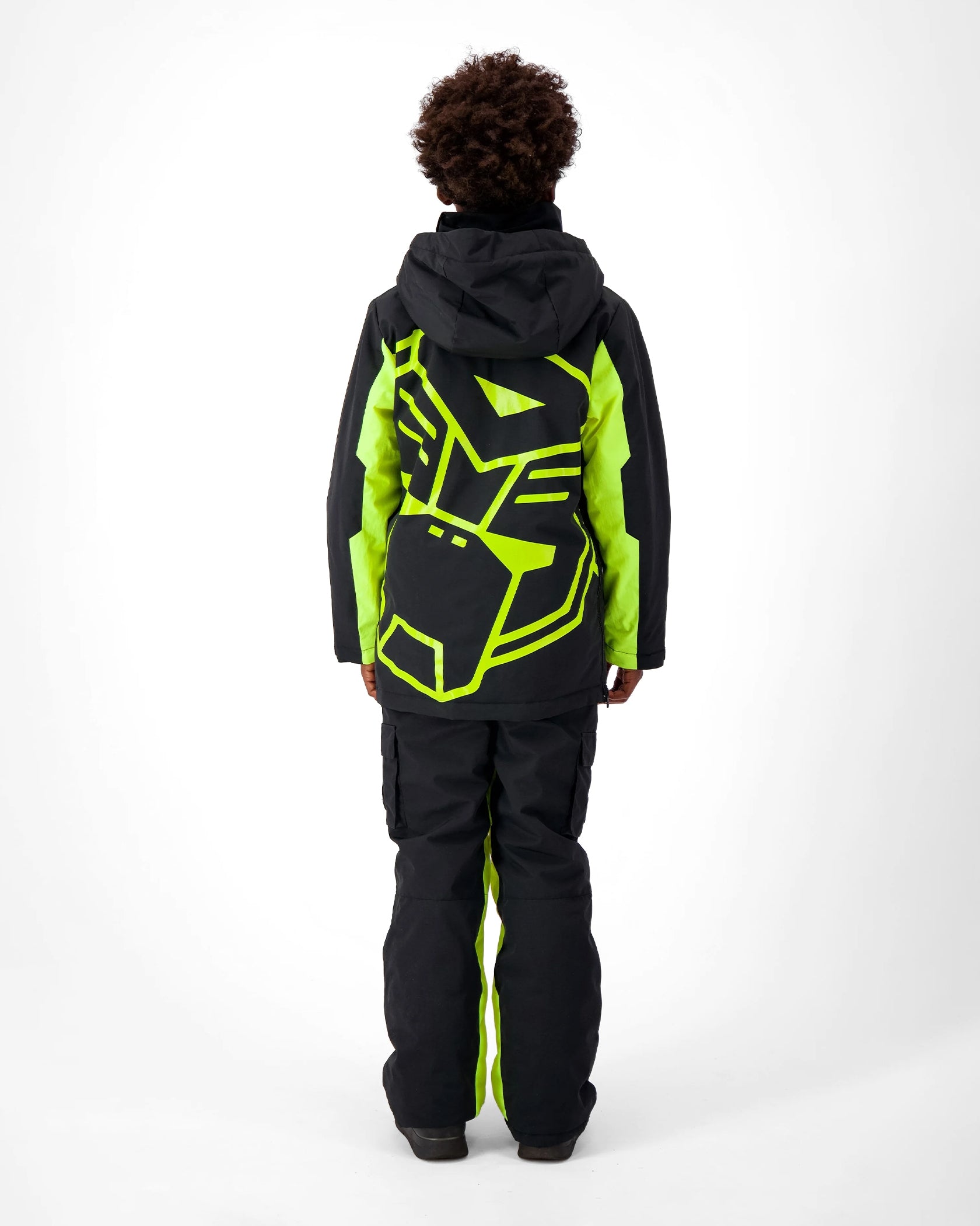 JR EVEREST JACKET | Zwart