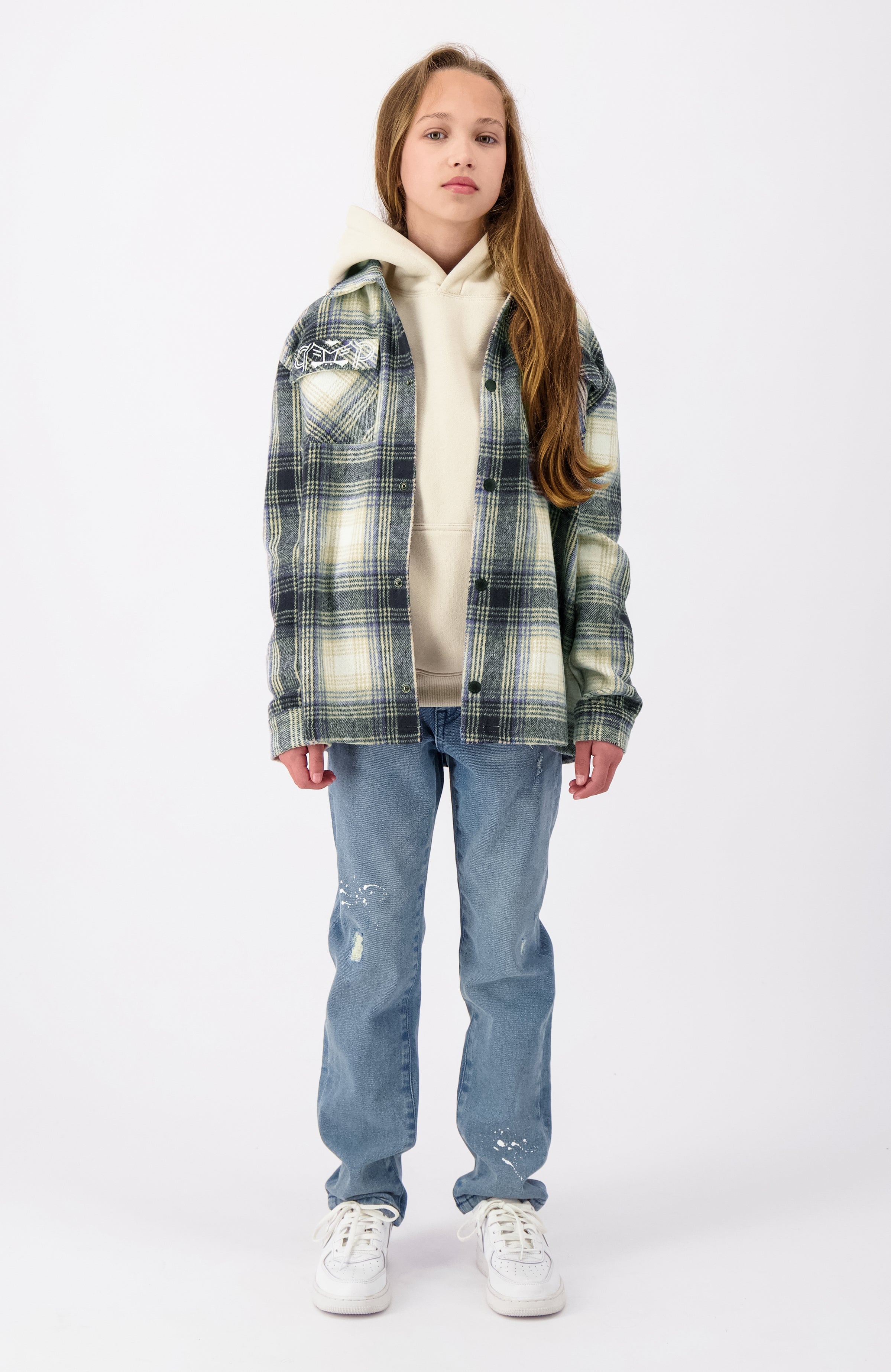JR REVERSE OVERSHIRT | Blauw