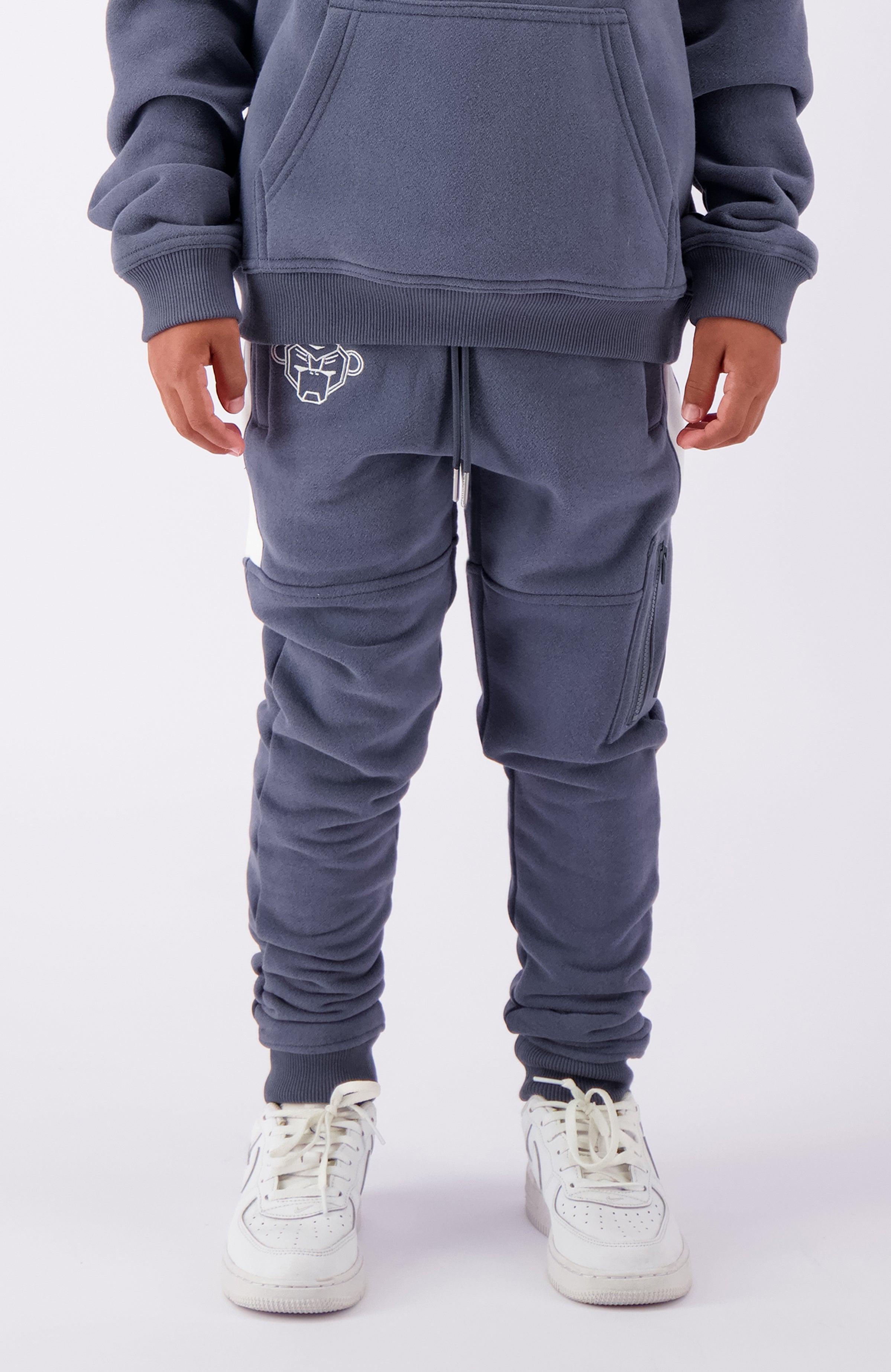 JR STRIPE SWEATPANTS | Grijs