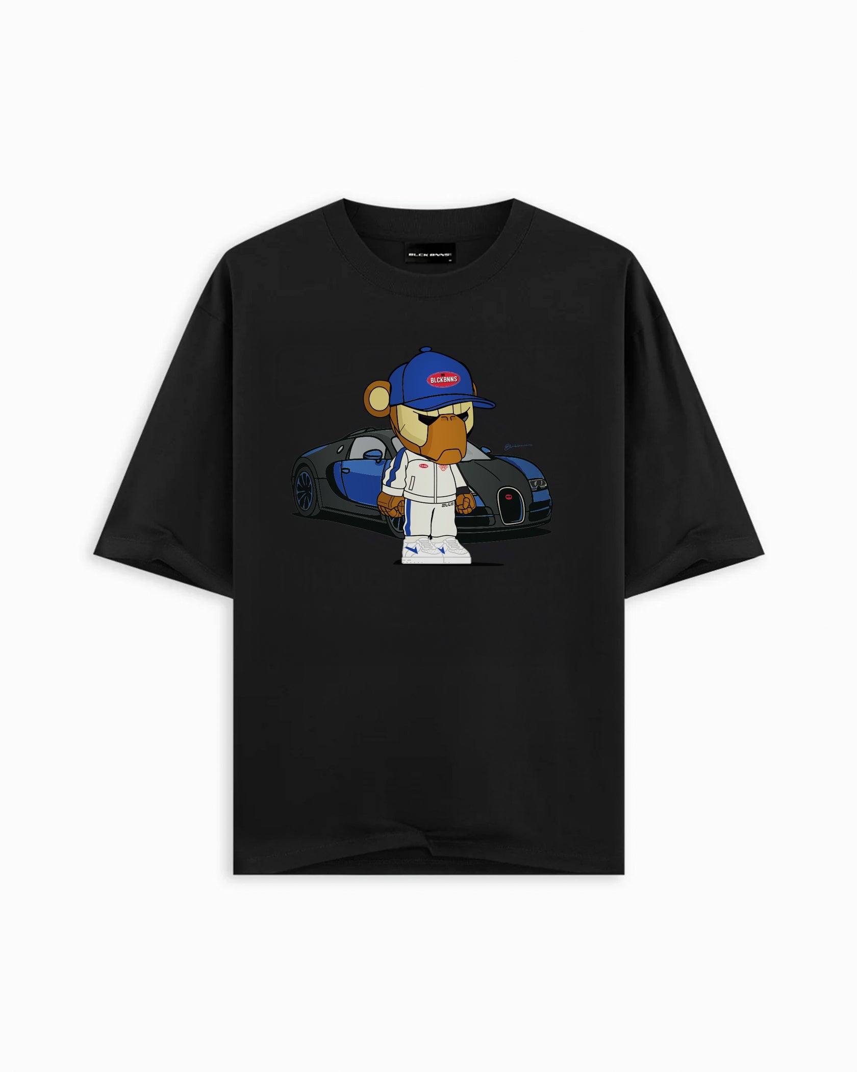 KIDS BBUGATTY T-SHIRT | Zwart