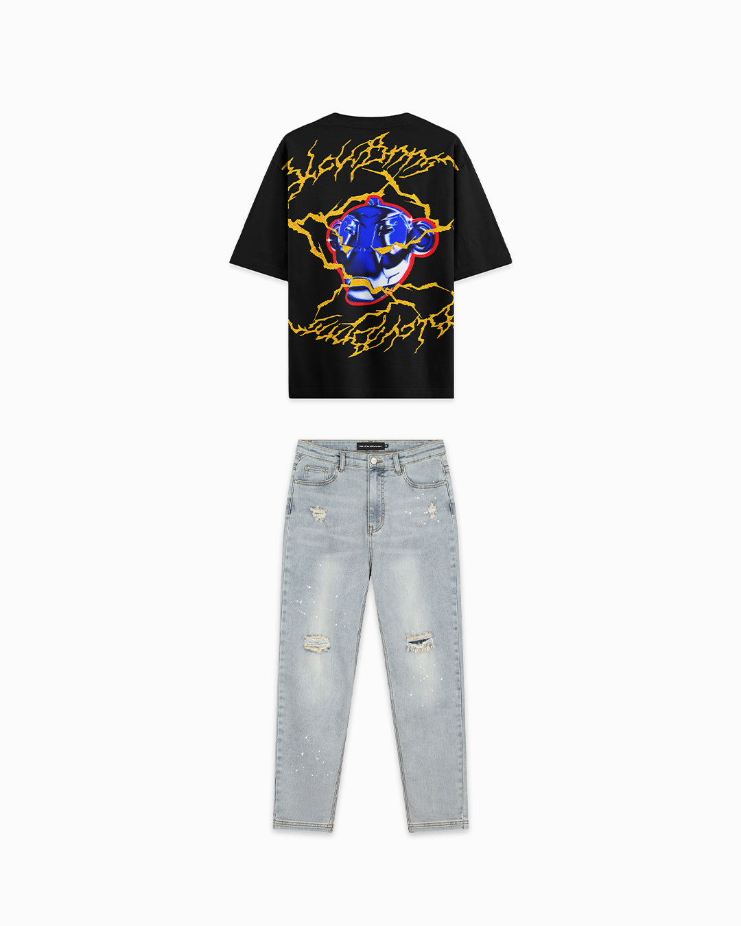 ELECTRO T-SHIRT SET | ZWART