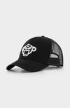 JR. Logo Truckercap | Zwart