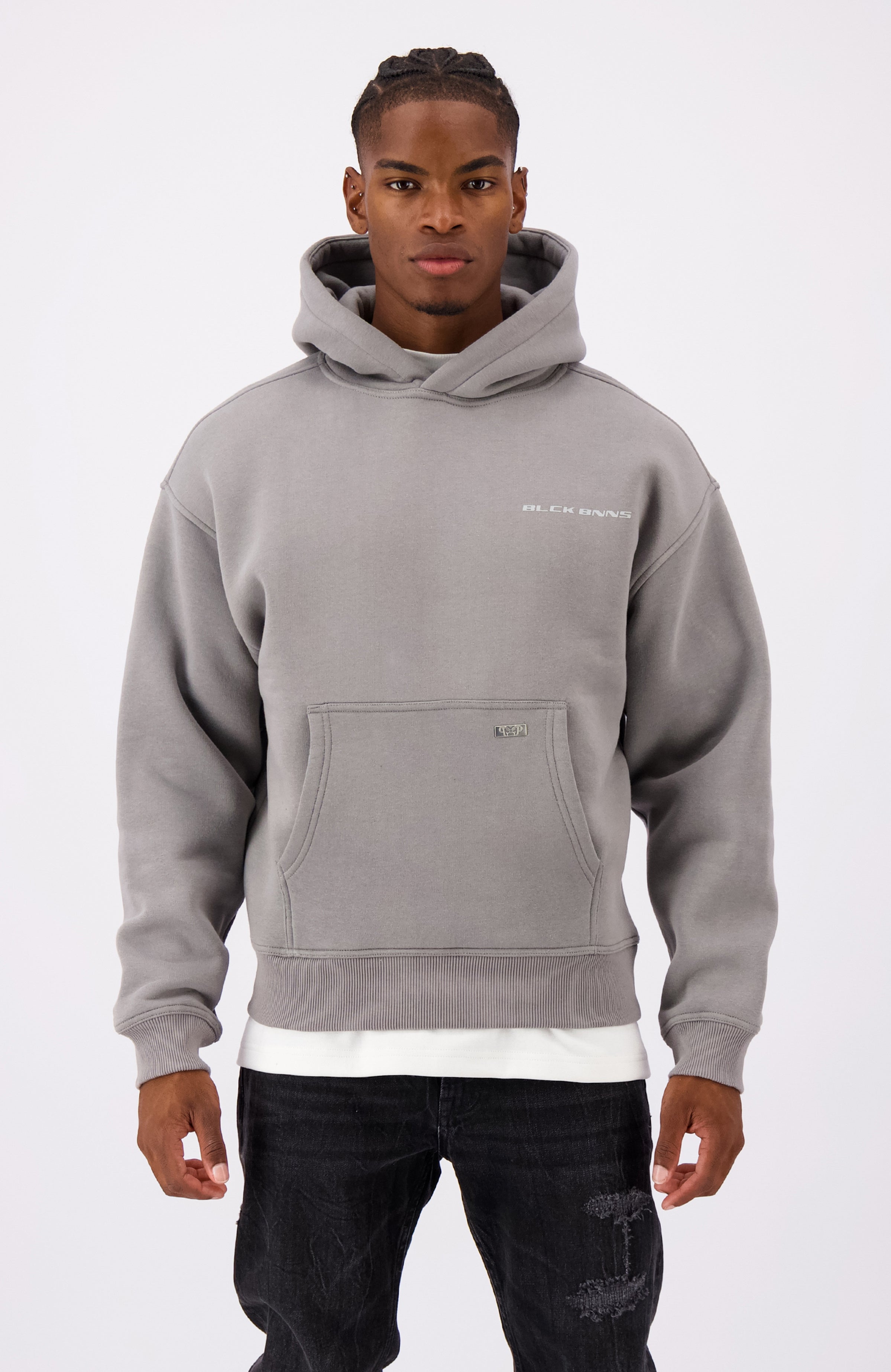 NATION HOODY | Grijs