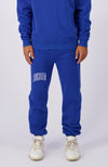 EMBROIDERED ARCH SWEATPANTS | Blauw