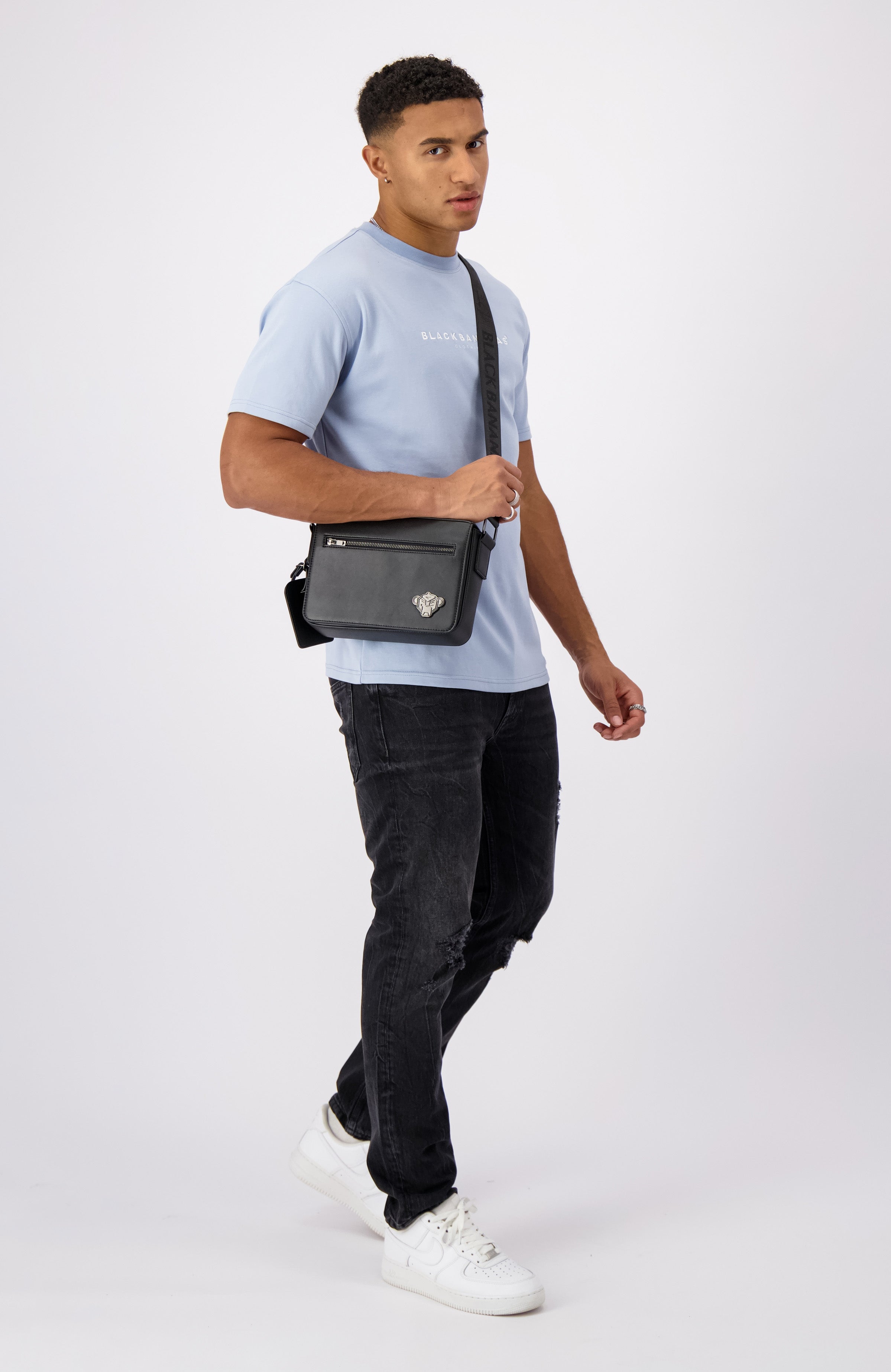 SIGNATURE TEE | Blauw