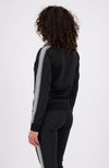 MIAMI TAPED TRACKTOP | Zwart