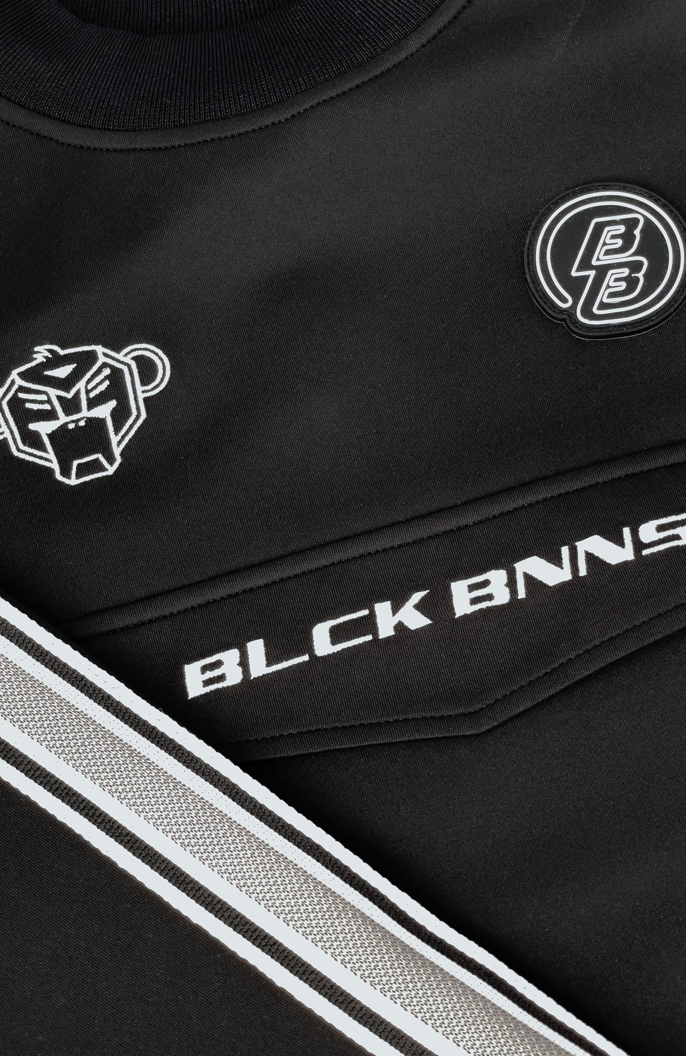 MIAMI TAPED TRACKTOP | Zwart