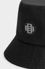 MONOGRAM BUCKET HAT | Zwart