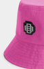 MONOGRAM BUCKET HAT | Roze