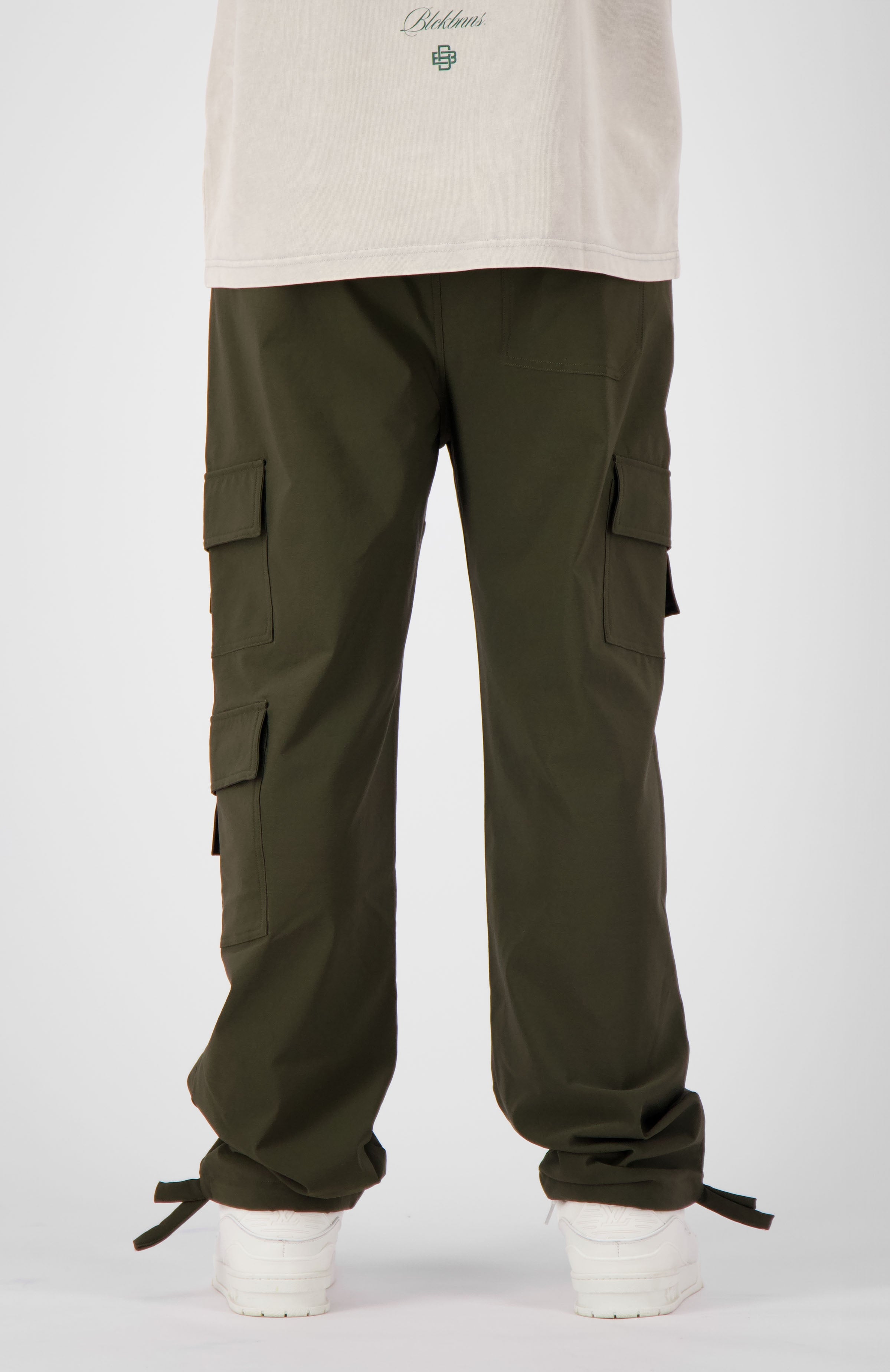 MONOGRAM TECH CARGO broek  | Mosgroen