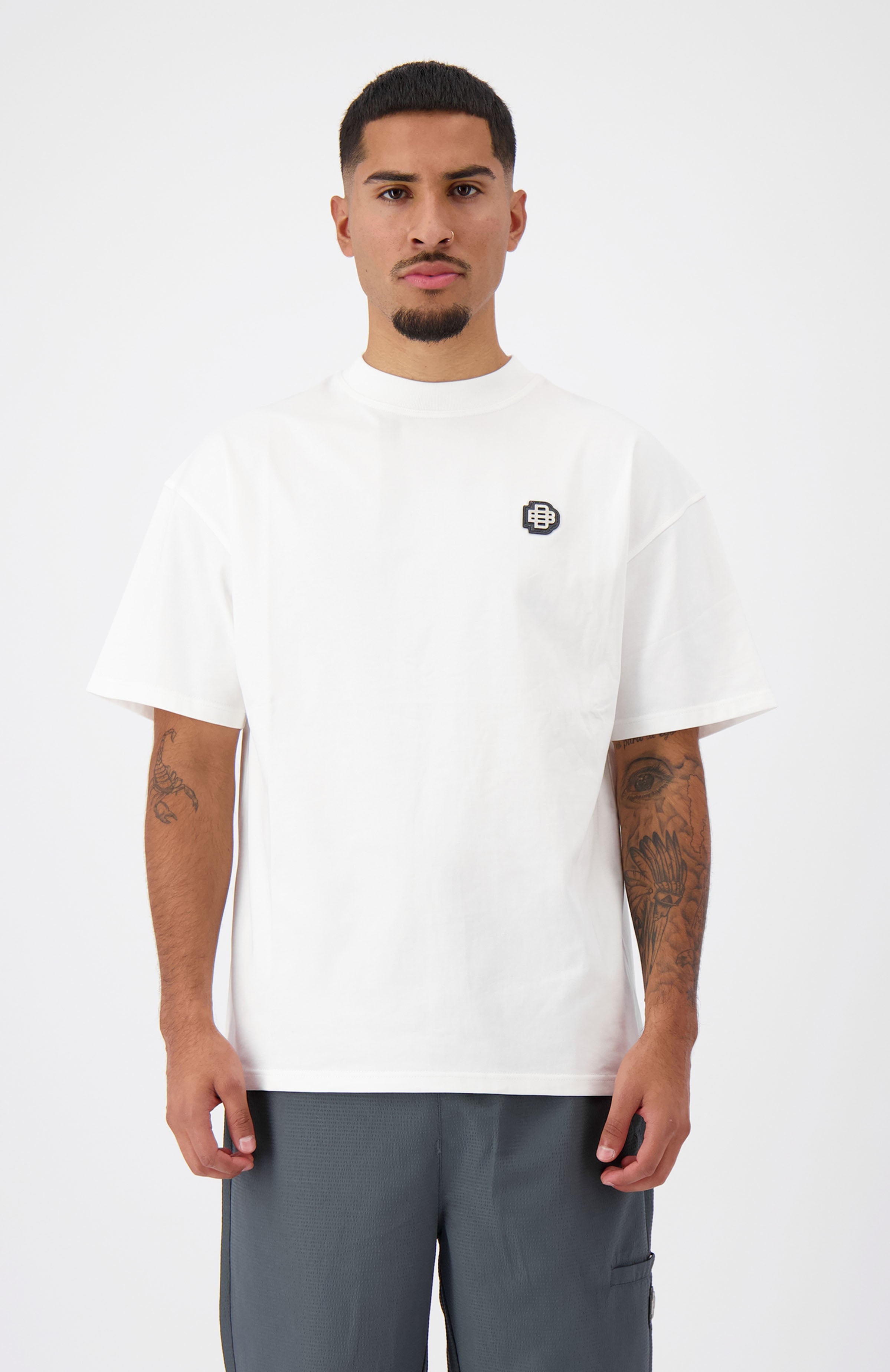 MONOGRAM T-SHIRT | Wit