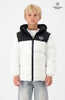 JR. PEEK FREEZE PUFFER JACKET | Wit