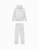 RIPPED MONOGRAM SWEATSUIT | Grijs gemêleerd