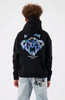 JR. SNOW CRAYON HOODIE | Zwart