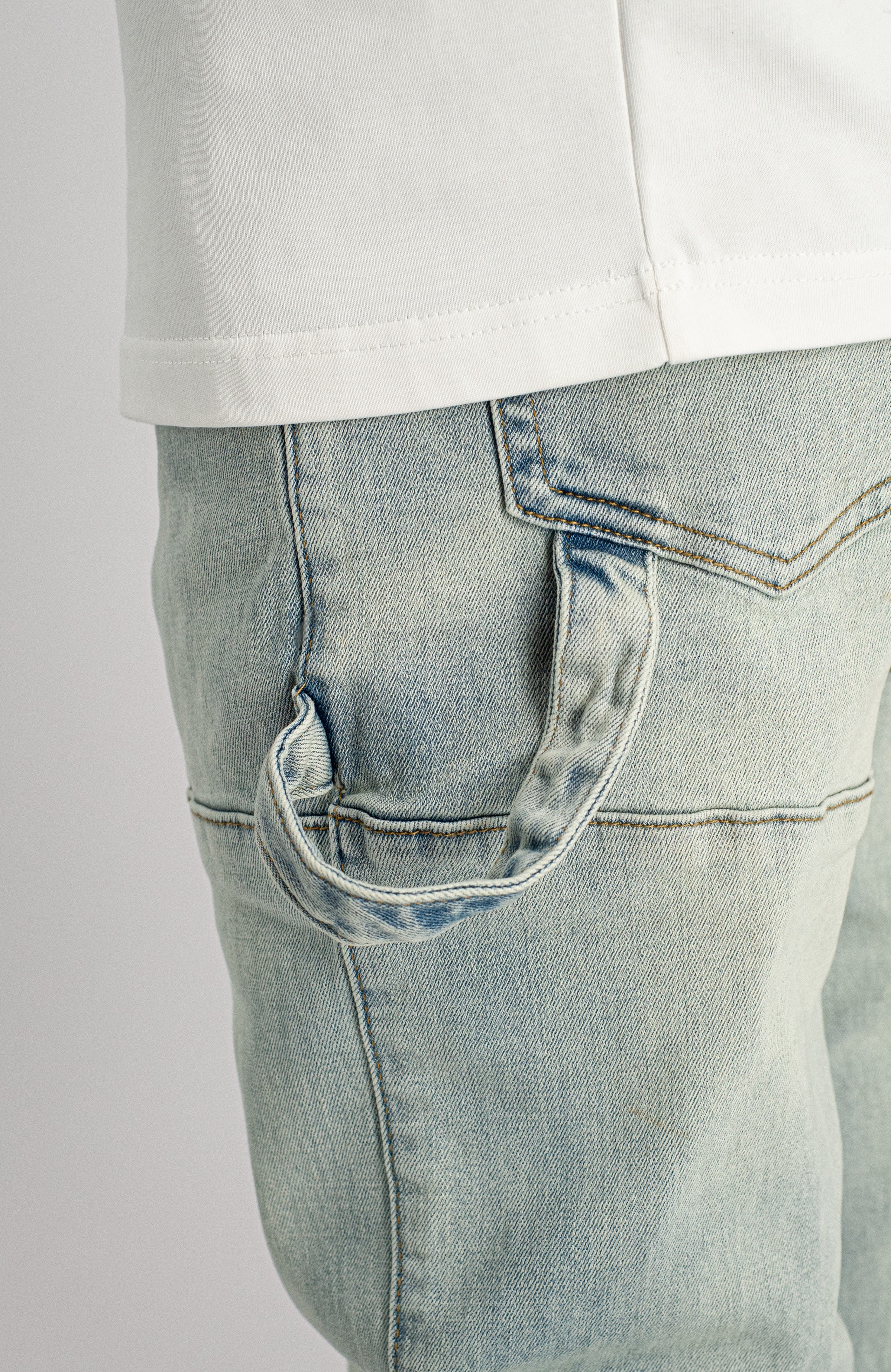 STRAIGHT CARPENTER DENIM | Blauw