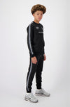 JR. TAPED TRACKPANTS | Zwart