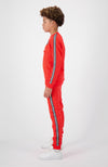 JR. TAPED ANORAK TRACKSUIT | Neon Rood