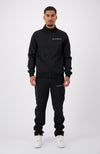 TAPED INITIAL TRACKPANTS | Zwart