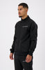 TAPED INITIAL TRACKTOP | Zwart