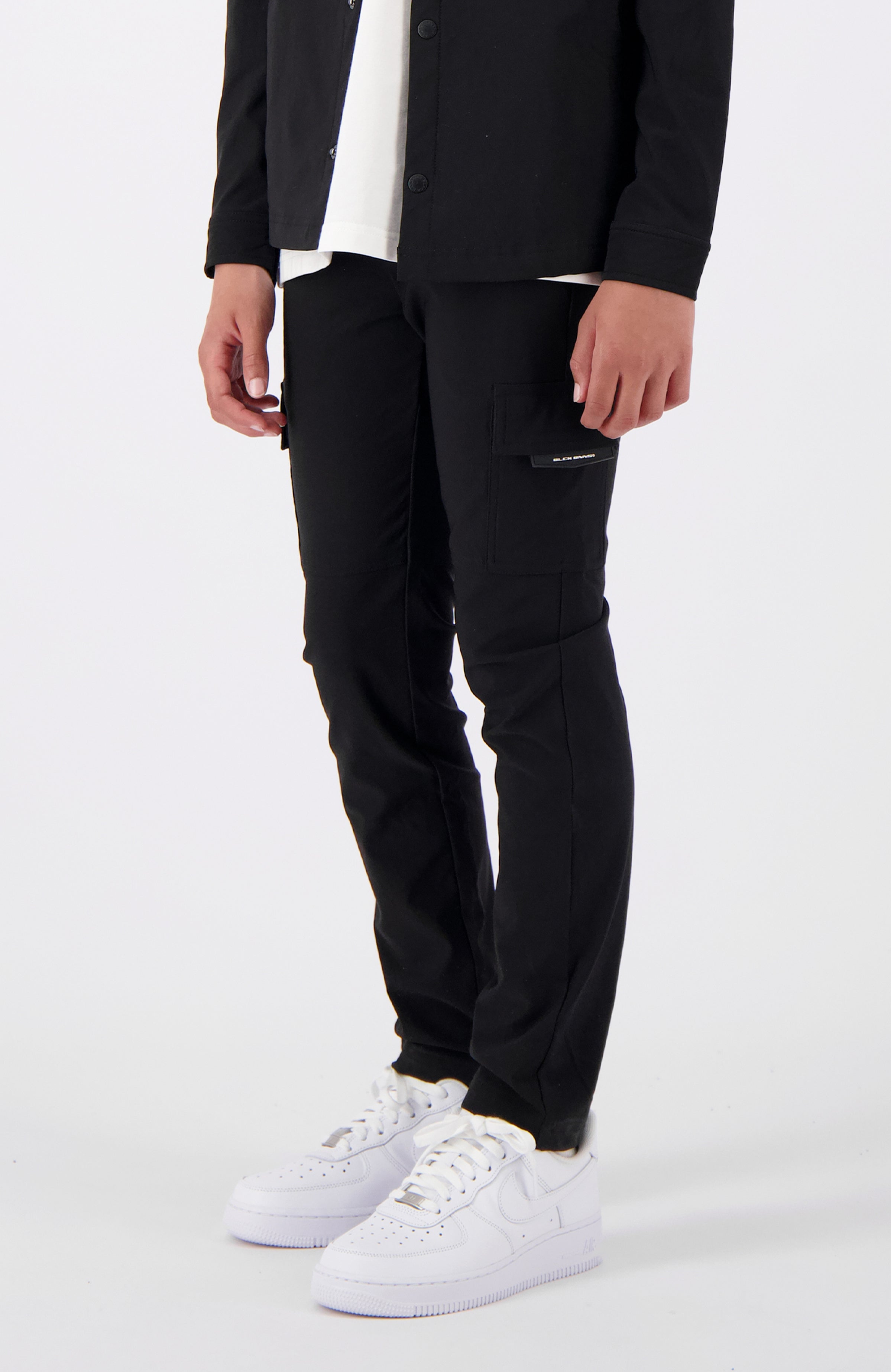 JR. TECH CARGO broek  | Zwart