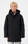 JR. PARKA PLATE JACKET | Zwart