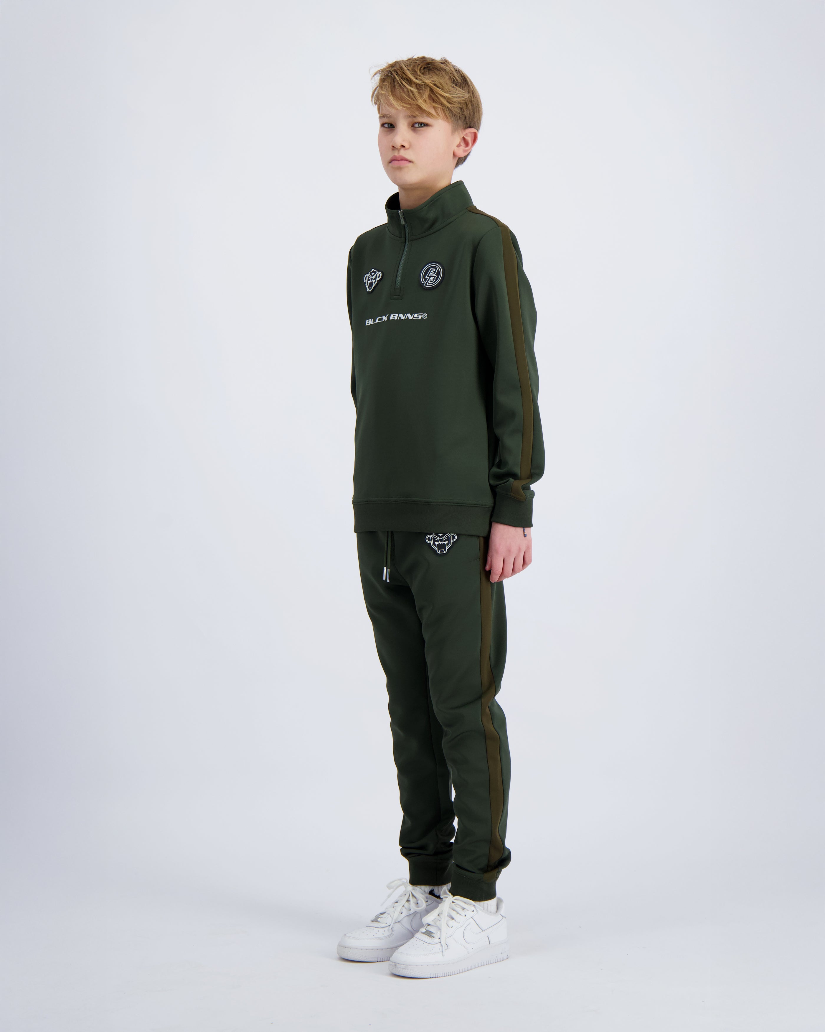 TRACKSUIT MET RITS VOOR KINDEREN | Groen