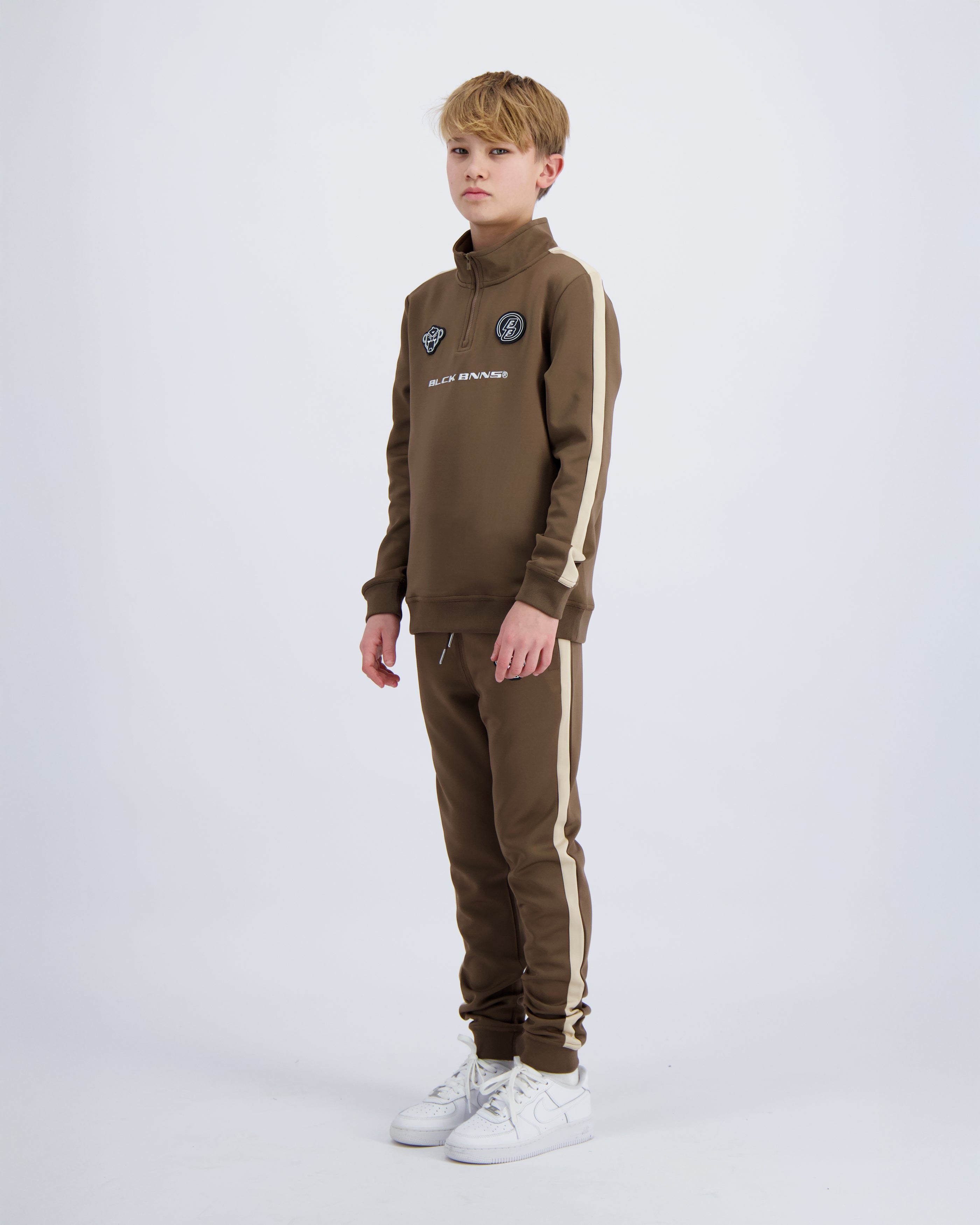 TRACKSUIT MET RITS VOOR KINDEREN | Bruin