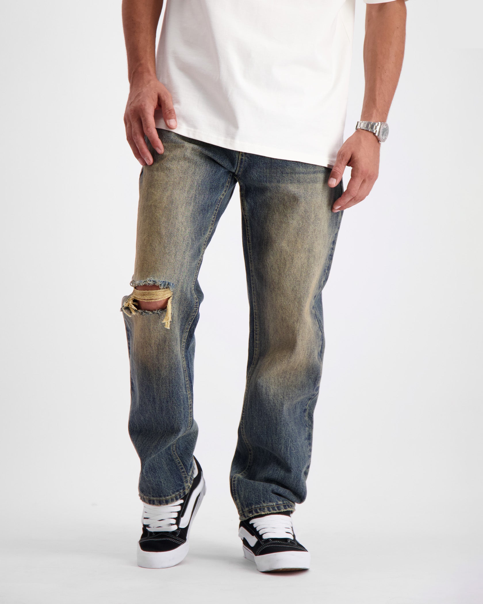 ASH FADE DENIM | Blauw