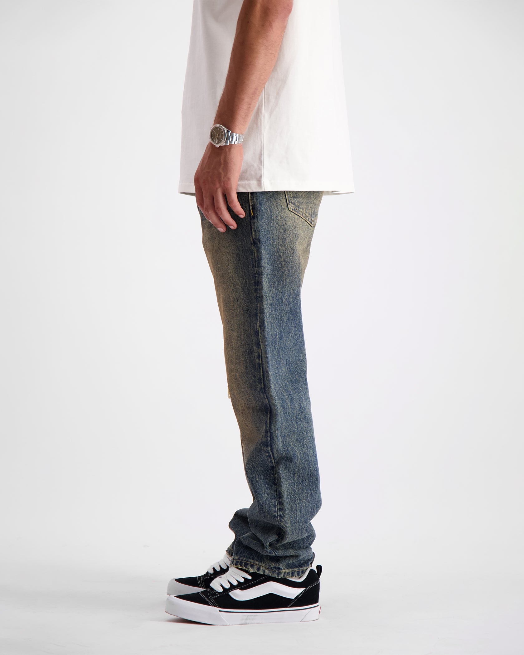 ASH FADE DENIM | Blauw