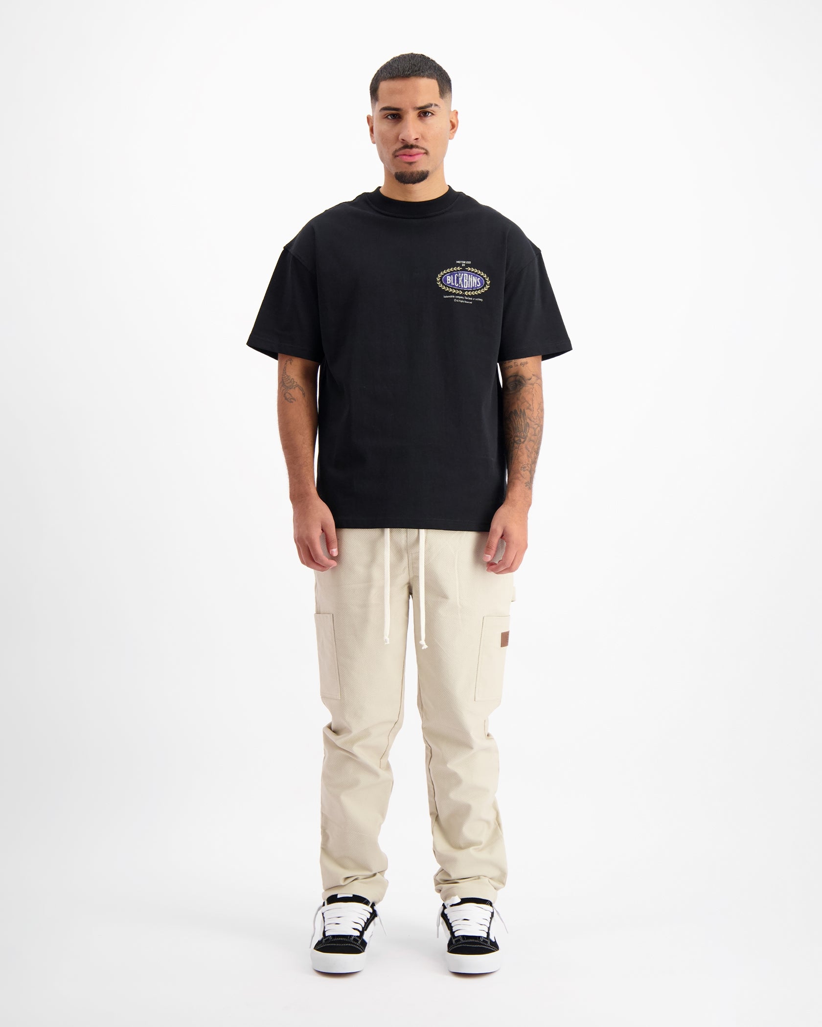 AUTOMOBIEL T-SHIRT | Zwart