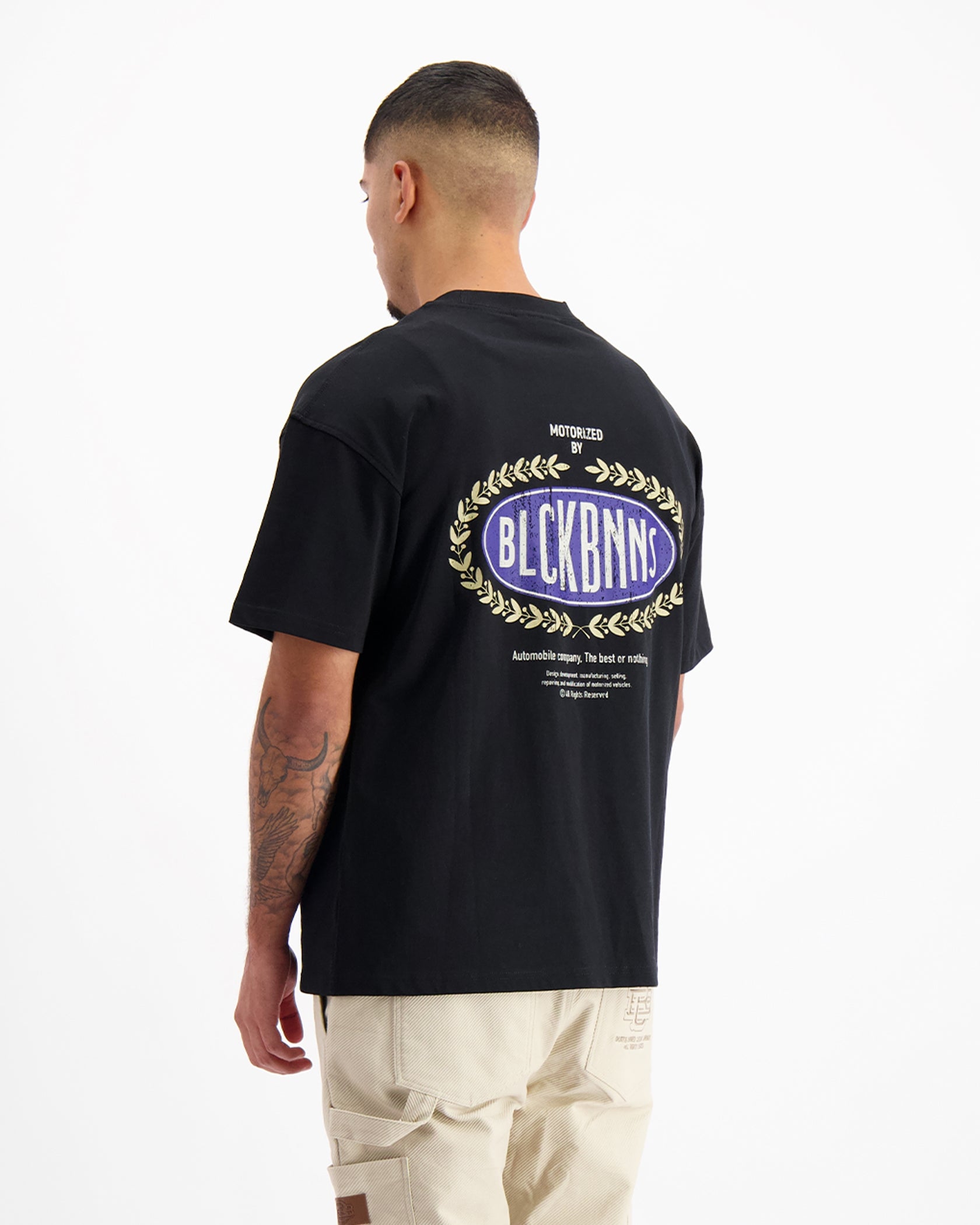 AUTOMOBIEL T-SHIRT | Zwart
