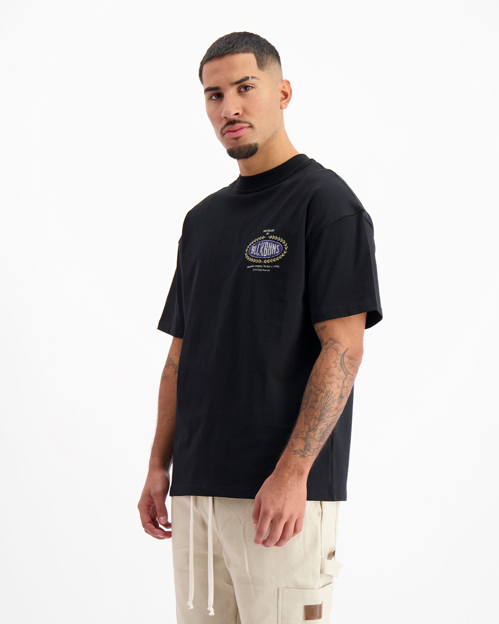 AUTOMOBIEL T-SHIRT | Zwart