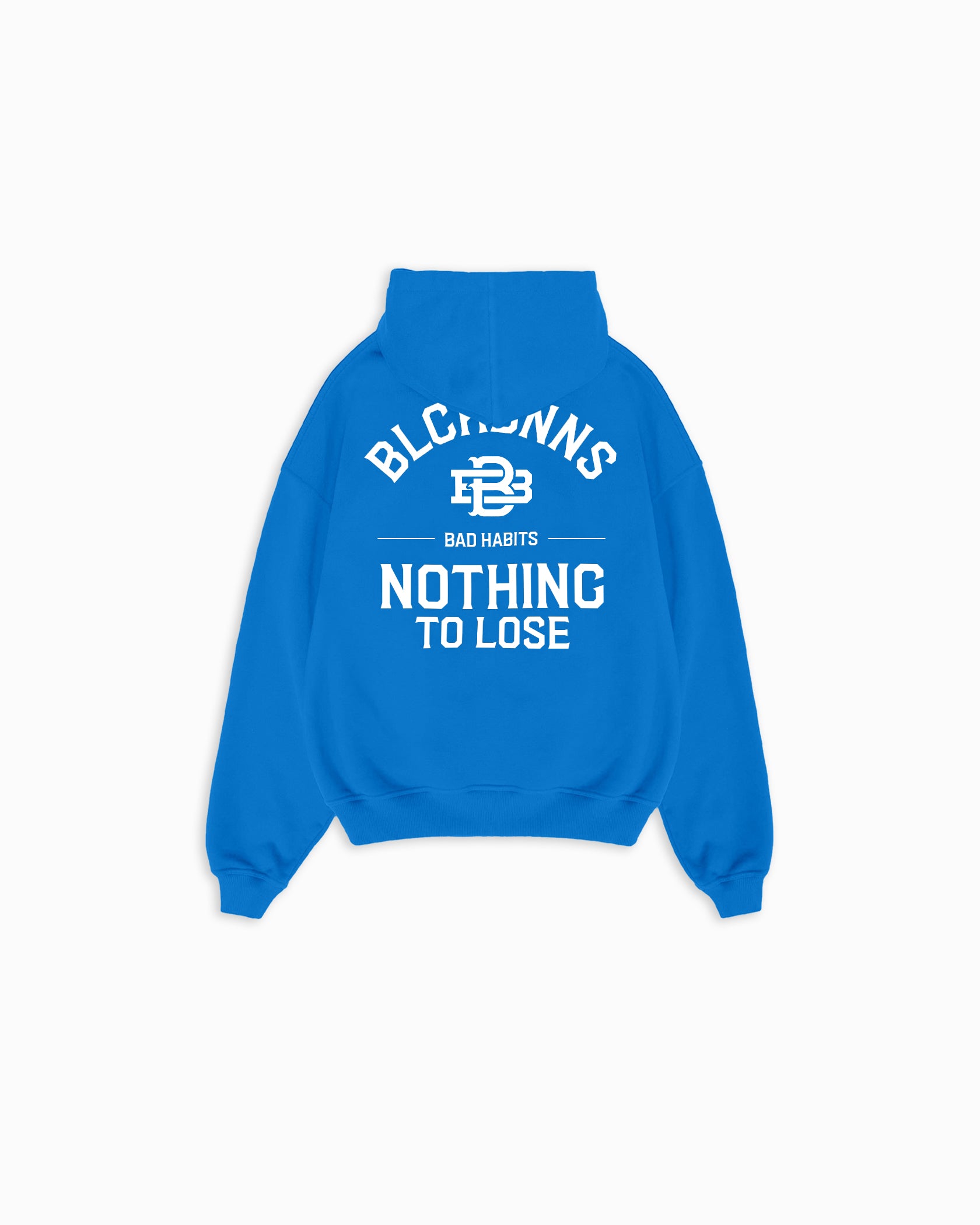 BAD HABITS HOODIE | Blauw