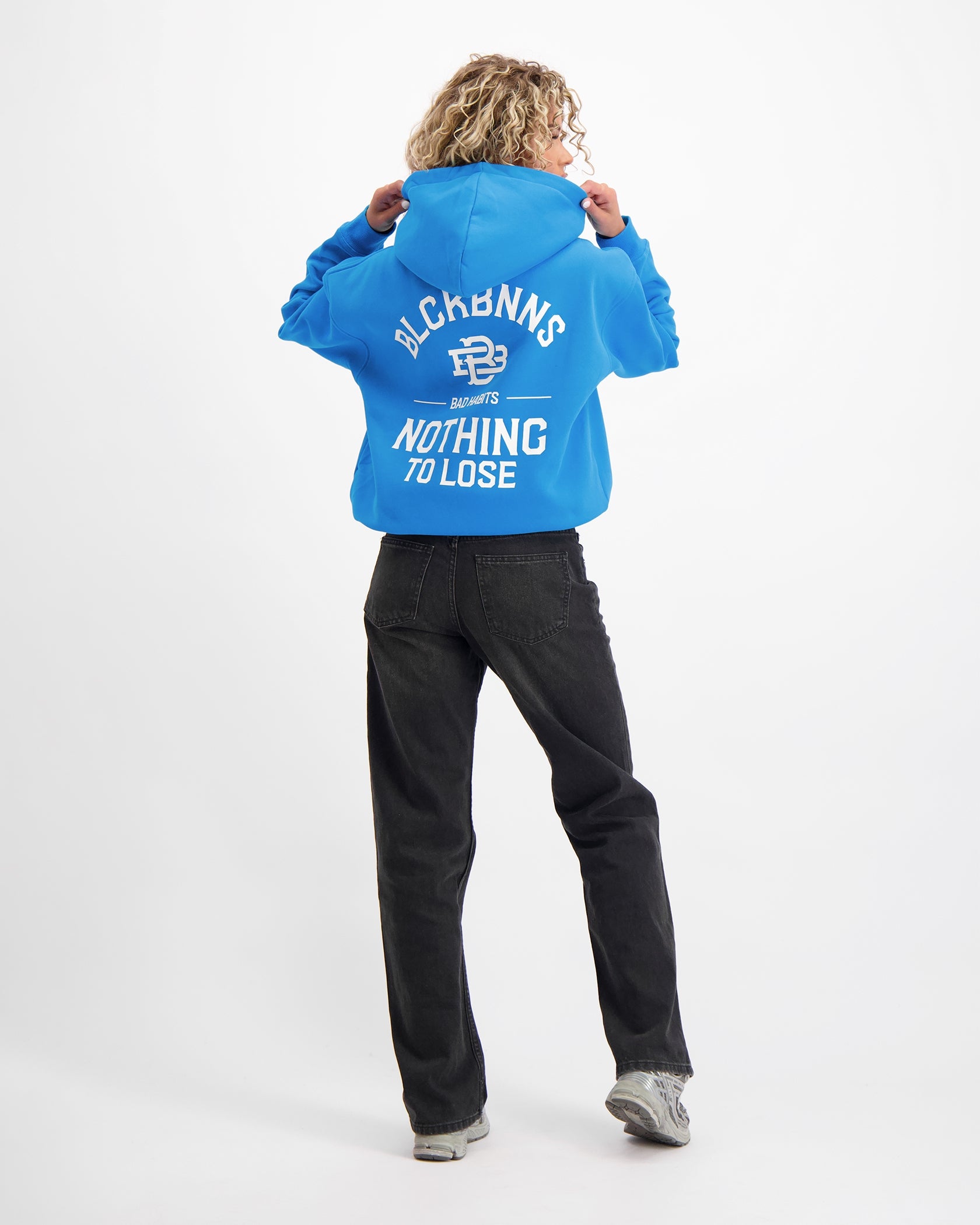 BAD HABITS HOODIE | Blauw