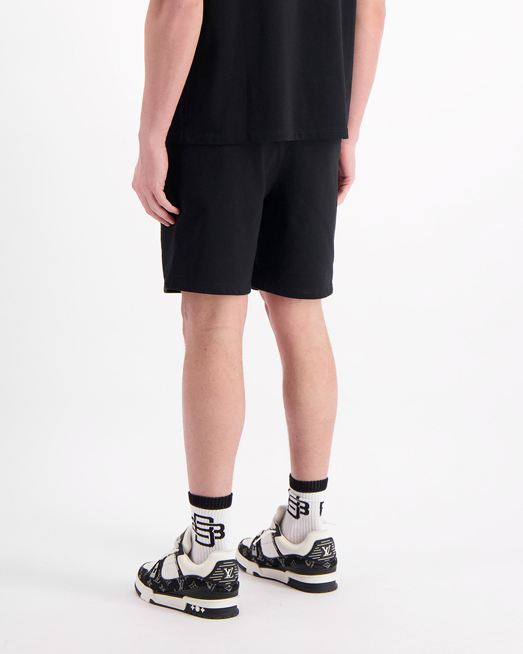 BAD HABITS SWEATSHORTS | Zwart