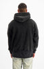 BLANK GEWASTE HOODIE | Zwart