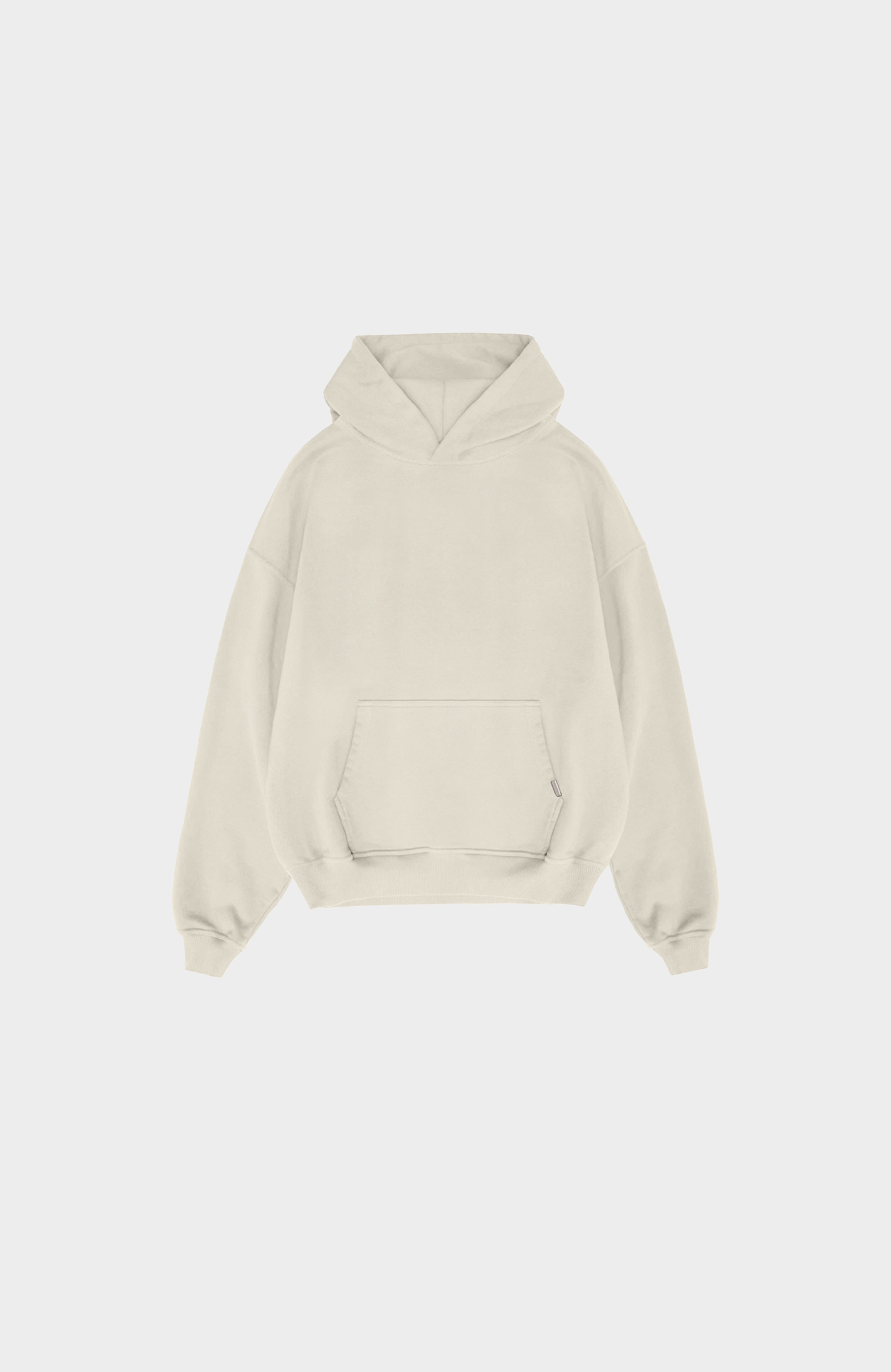 BLANK GEWASTE HOODIE | Zand